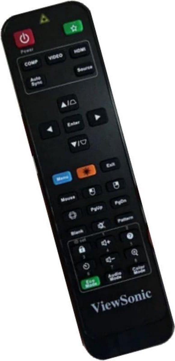 ViewSonic A-00010031 / RC-JVS15-190 compatibele Beamer Afstandsbediening