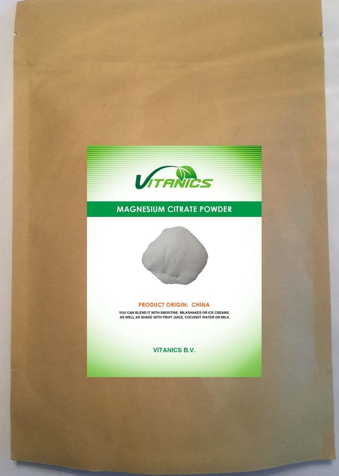 Magnesiumcitraat Poeder (Magnesium Citrate Powder) 125g