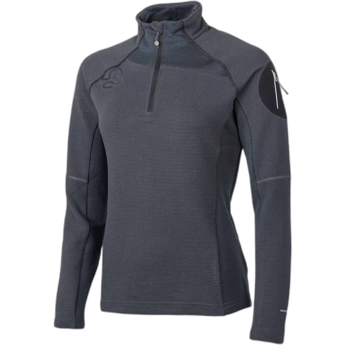 Dames trui met ronde hals en 1/2 rits Ternua Lemika
