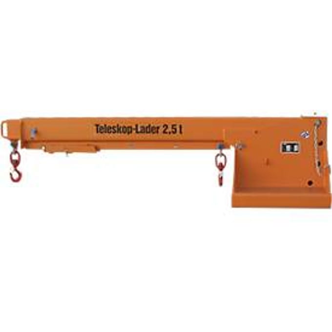 Telescooplader type KTH 2,5, 218 kg, oranje gelakt