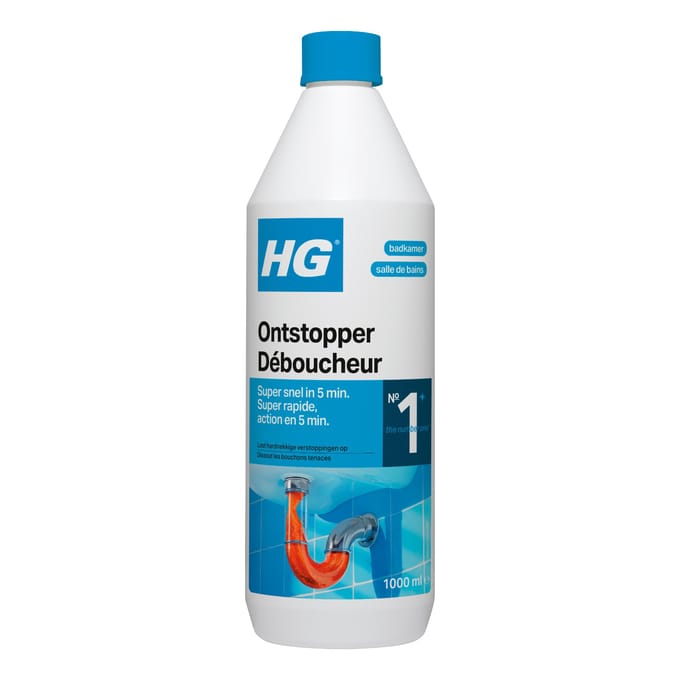 HG vloeibare ontstopper 1L 1L