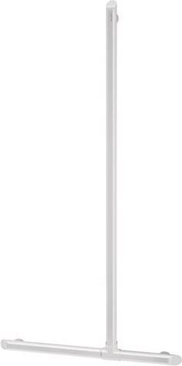 Delabie T-Vormige Douchestang Be-Line Ø35 H.1130X500 Aluminium Wit