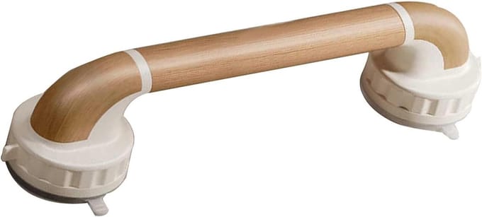Badkamer Handgreep - Veiligheidshandgreep Douche - Extra Ondersteuning - Sterke Zuignappen - 36.5cm Lengte - Universeel