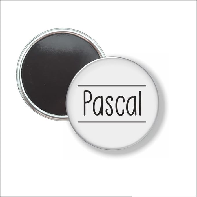 Button Met Magneet 58 MM - Pascal - NIET VOOR KLEDING