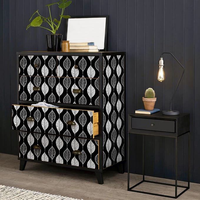 Hinsee Scandinavische meubelsticker, 60 x 90 cm