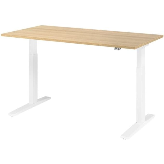 XMKA 16 W | Bureau - 160 x 80 Eiken Tafelhoogte I Elektrisch in hoogte verstelbaar