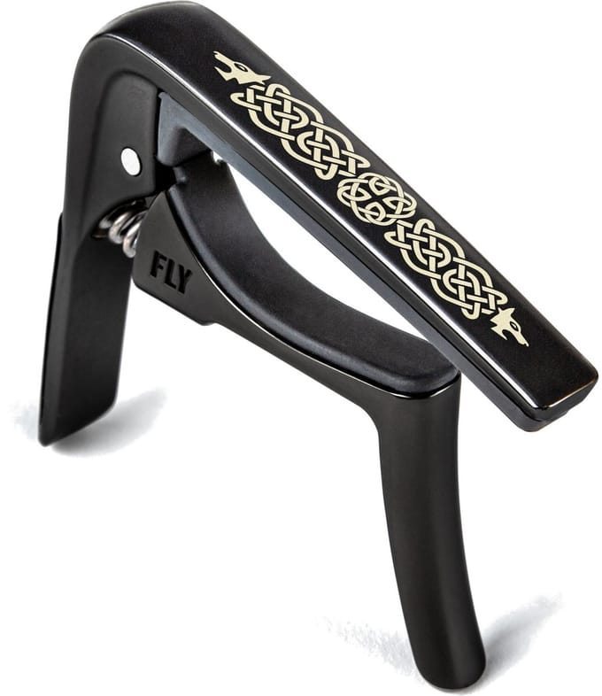 Jim Dunlop Trigger Fly - Capo - Akoestische Gitaar - Celtic Knot Edition - Aluminium