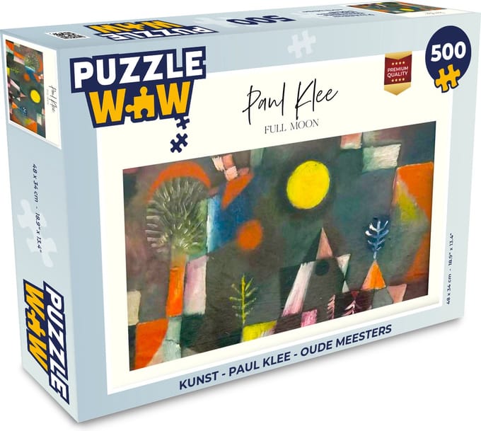 Puzzel Kunst - Paul Klee - Oude meesters - Legpuzzel - Puzzel 500 stukjes