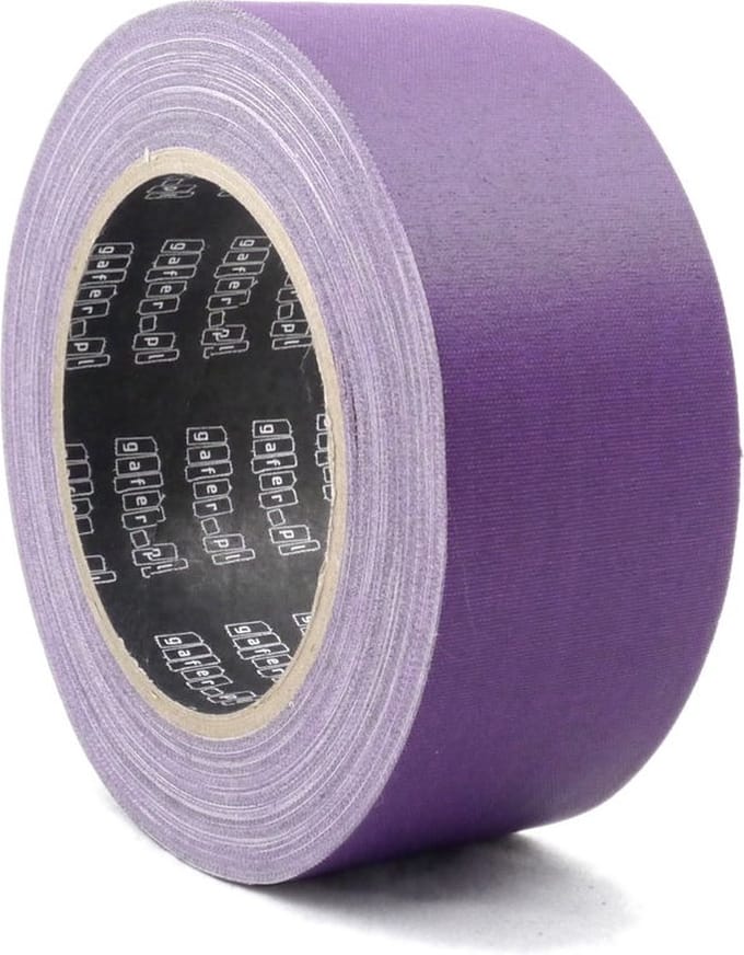 Gafer.pl Pro Matt Gaffer Tape 48mm x 25m Paars
