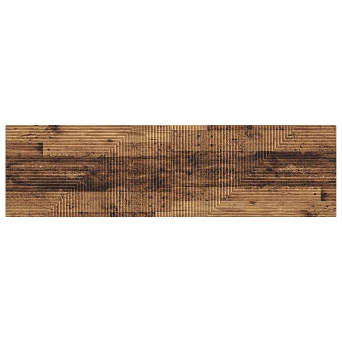 vidaXL - Wandgemonteerd - Hoofdbord - HAARLEM - Oud - hout - Bewerkt - hout