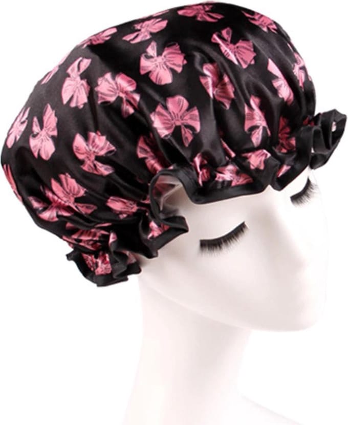 Douche cap -  Waterdicht - Volwassenen - Douchen | Zwart