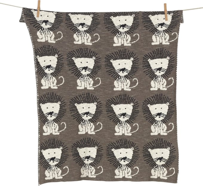 Tricot - Dekentje - Wieg - On the go - Lion Maat: 65x80 cm