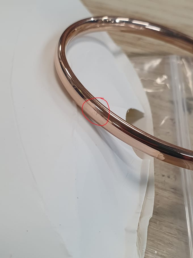 Casa Jewelry Bangle Class S - Rosé Verguld