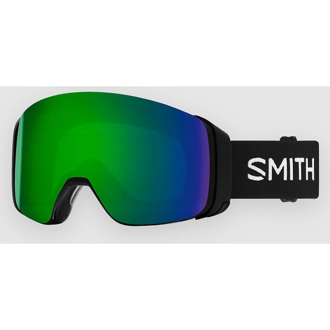 Smith 4D MAG black Chromapop Sun Green Mirror + Bonus Lens