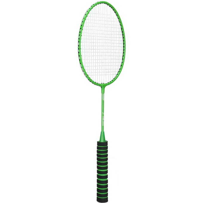 Badminton Racket Set Gesplitst Type Zacht Nylon Handvat Schokbestendig IJzerlegering Dubbel Badminton Racket white