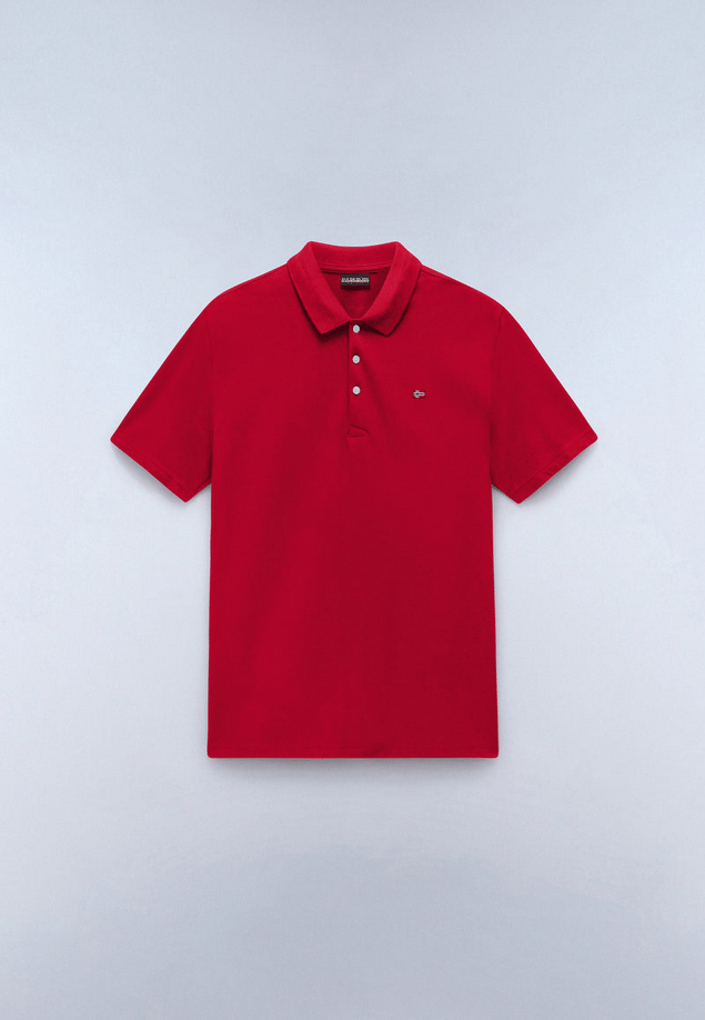 Napapijri Ealis Polo Rood - Maat L - Heren