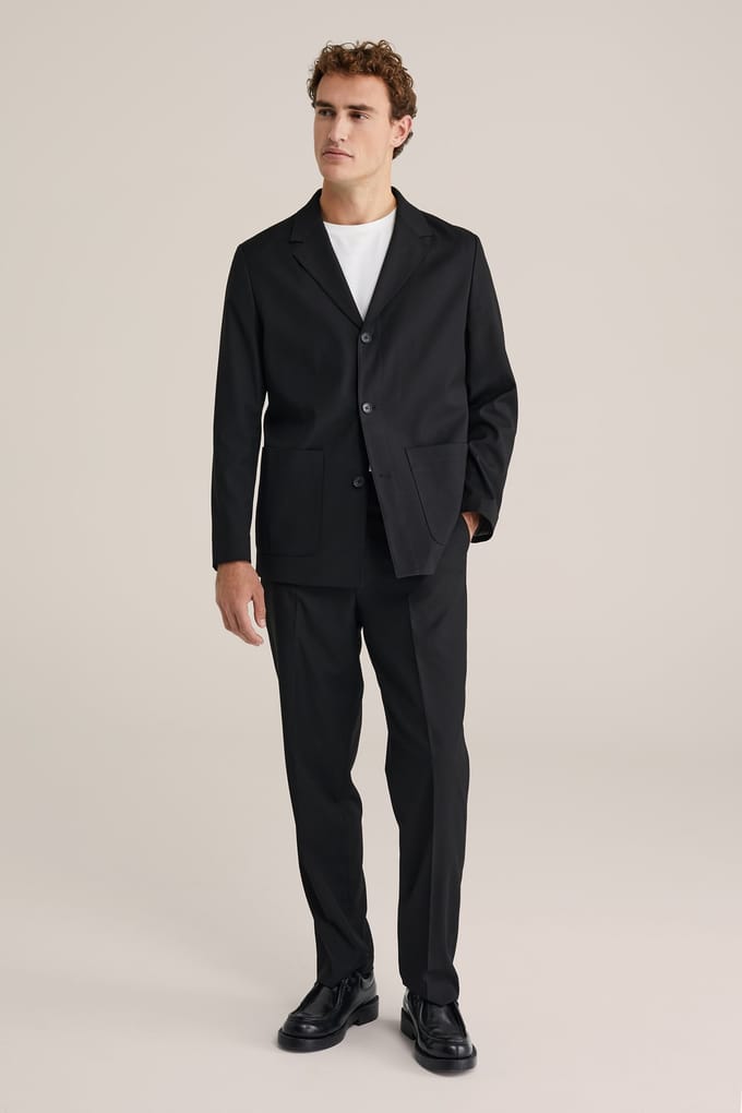We Fashion Blazer Black Maat: 46 | Blazers Outlet | Heren | Zwart