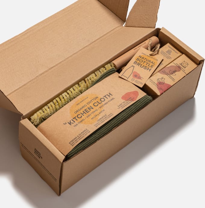 Zero Waste Afwas Collectie - Duurzame Geschenkdoos