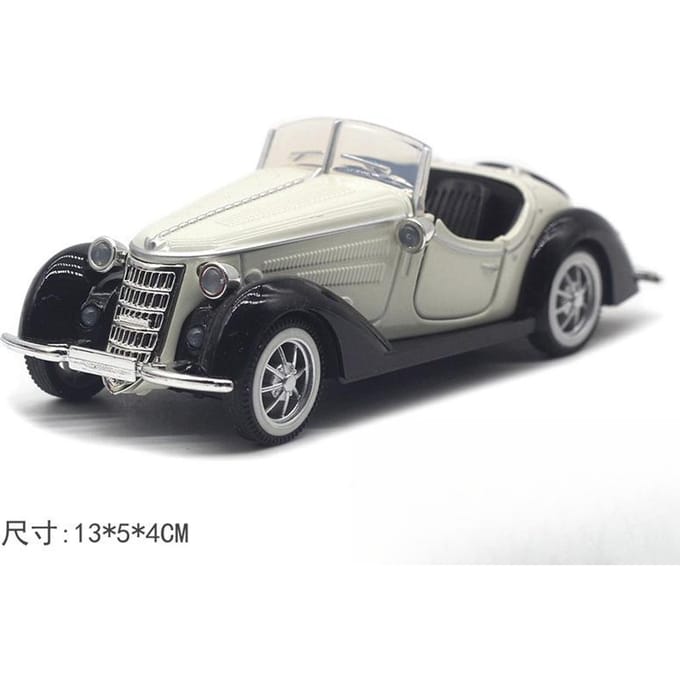 1:32 legering Retro Klassieke Auto Cabriolerend Pull-Back Model Speelgoed, Grensoverschrijdend Amazon Auto Model