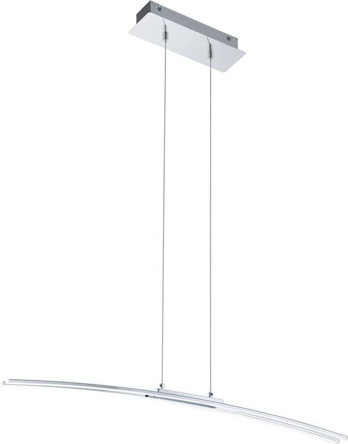 EGLO Lasana - Hanglamp - 1 Lichts - Chroom - Wit