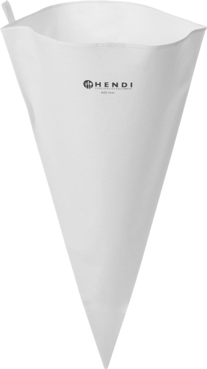 HENDI Spuitzakken katoen – uitkookbaar – met ophangoog – 500 mm – set van 2