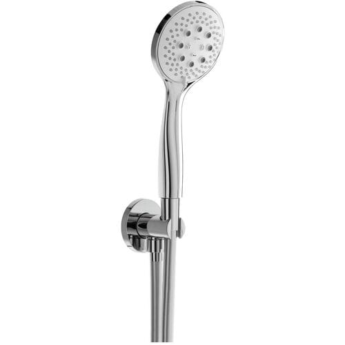 Herzbach LIVING SPA bath set with cone holder and shower connection bend round 11.620225.4.01