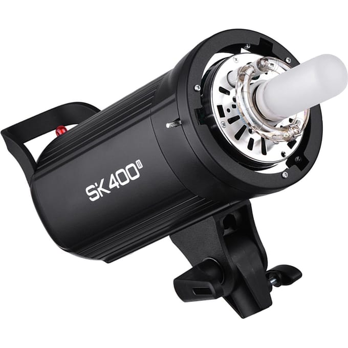 Godox SK400II Professionele compacte 400Ws studioflitser Stroboscooplamp Ingebouwd Godox 2.4G Draadloos X EU Plug gray