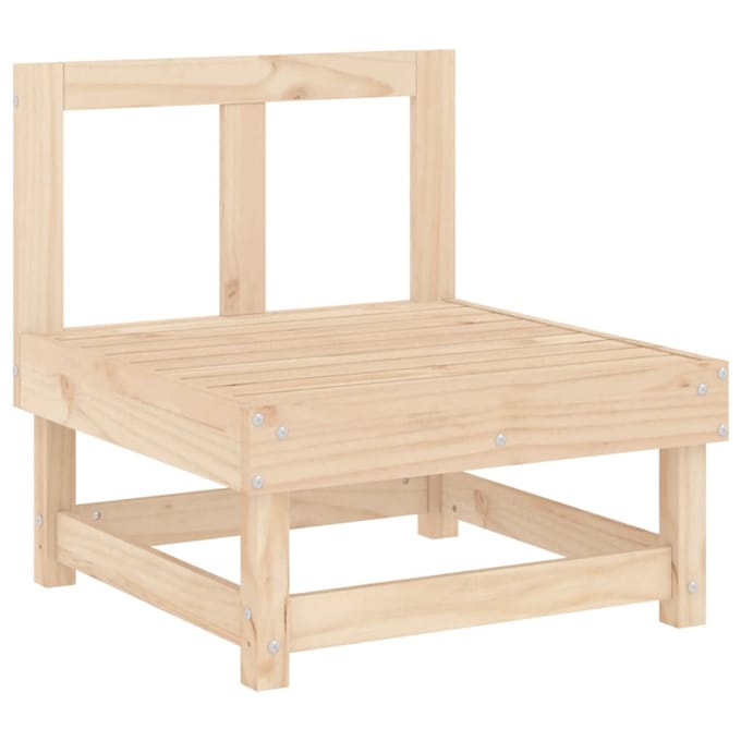 vidaXL - 3-delige - Loungeset - massief - grenenhout