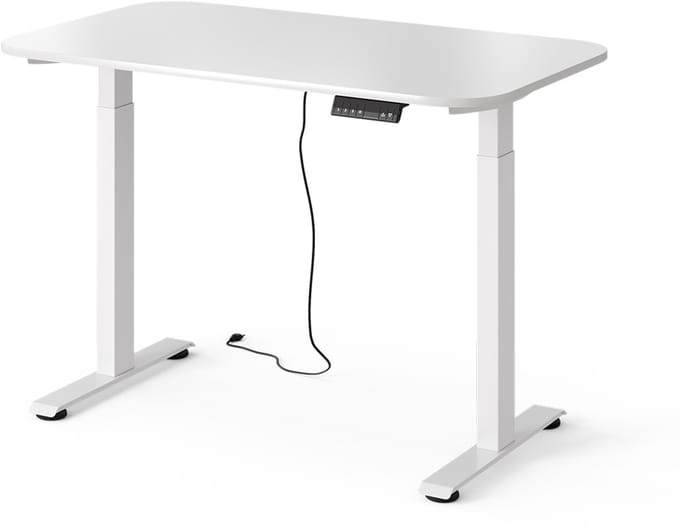 Vicco Elevate Bureau – 120 x 70 cm 2 motoren Wit