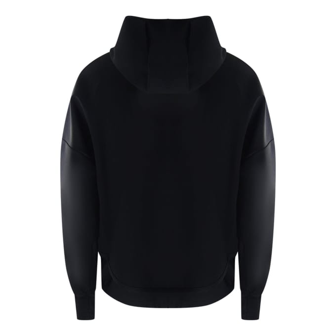 Palm Angels zwarte prestatie-hoodie