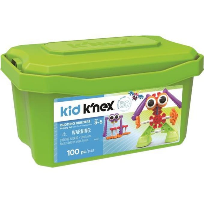 K'NEX Bouwset kid met opbergdoos 40,6 x 19,4 cm 100 stukjes
