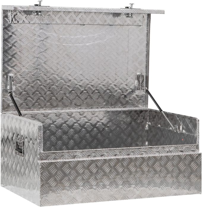 Aluminium opbergkoffer transport box 353 l MW Tools MWA445