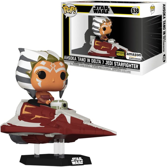 Star Wars la Guerre des Clones Ahsoka dans Delta 7B US Exc Pop ! Monter