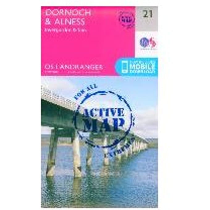 Dornoch & Alness, Invergordon & Tain - Ordnance Survey