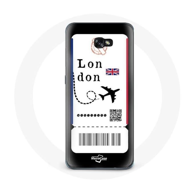 Case voor Samsung Galaxy A3 2017 Londen vliegticket