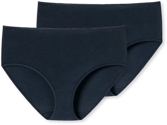 Uncover by Schiesser 2 PACK Midi Slip - Dames Onderbroek - donkerblauw