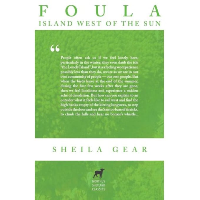 Foula - Northus Shetland Classics - Sheila Gear