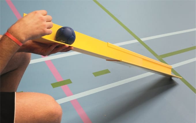Megaform boccia speelgoedspeelbaan - ballenbaan voor kinderen.
