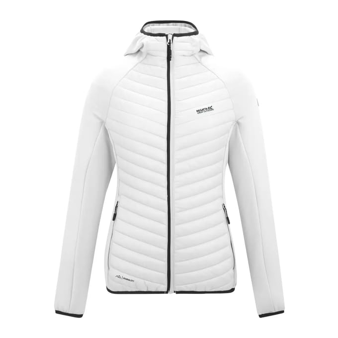 Dames Andreson Stretch Waterafstotende Hybride Jas met Baffle-afwerking