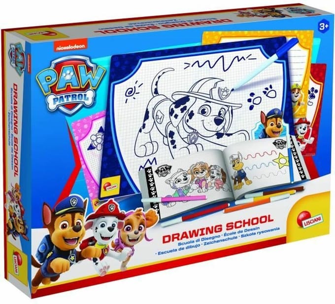 Kit de dessin - LISCIANIGIOCHI - PAT'PATROUILLE - Feutres, Modele Pat' Patrouille