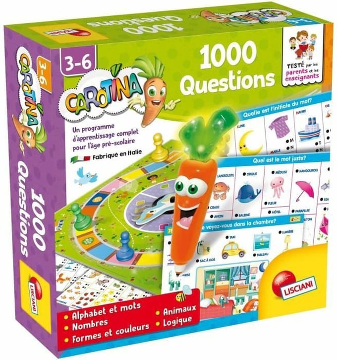 Lisciani - Carotina - 1000 questions - Fr