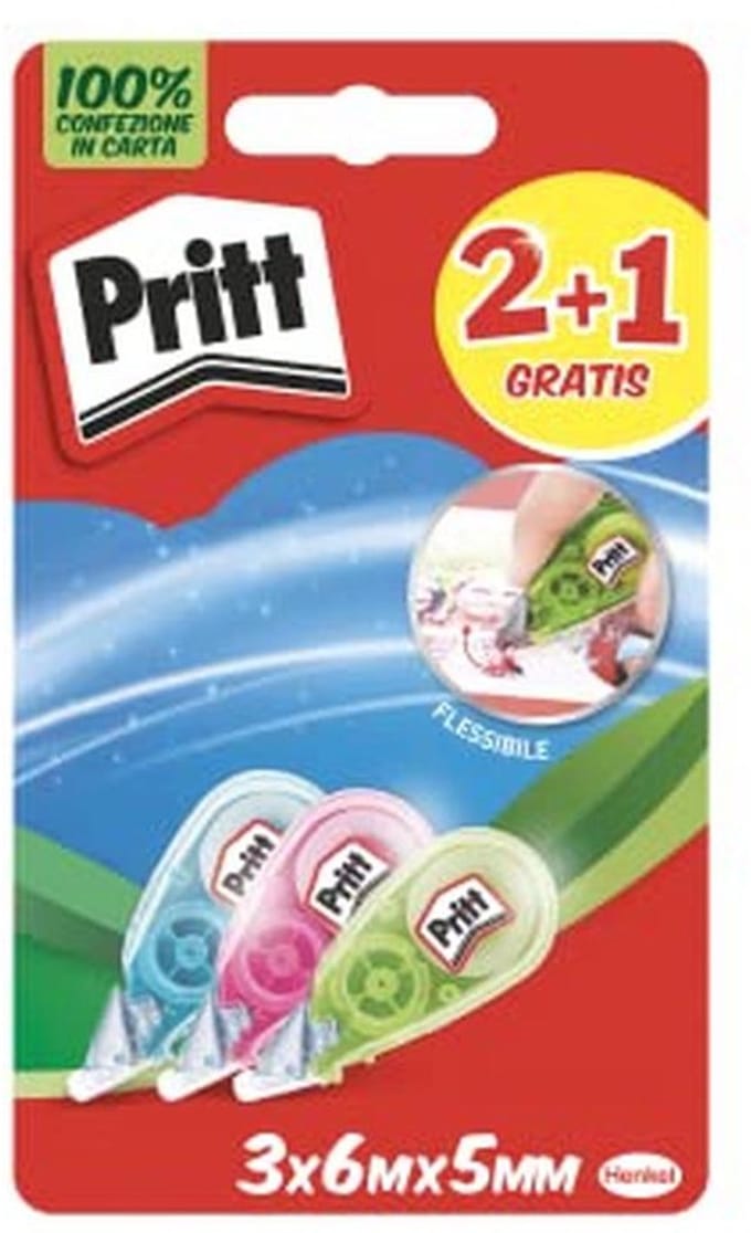 Correctieroller voor foutcorrectie - 3 stuks, 5 x 6 m, kleurrijk design