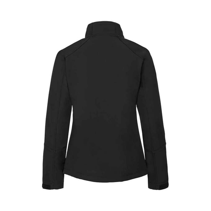 Russell Dames/Dames Bionic Zachte Shell Jas (Zwart)