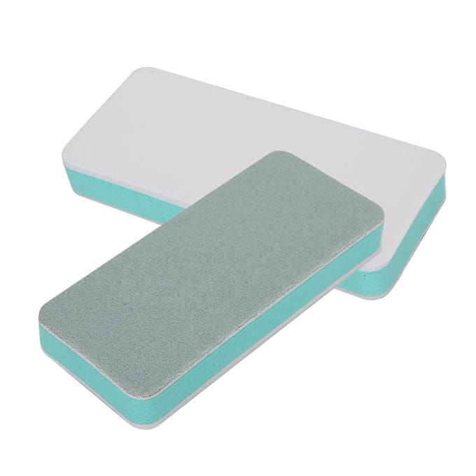 8 stuks dubbelzijdige sieraden polijstblok oppervlak schuurplaat bewerkingsgereedschap white