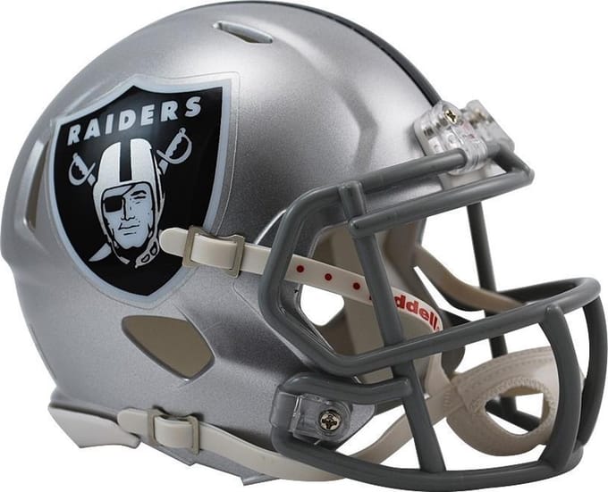 Riddell Speed Mini Helmet Club Raiders voor Sport Fanzone