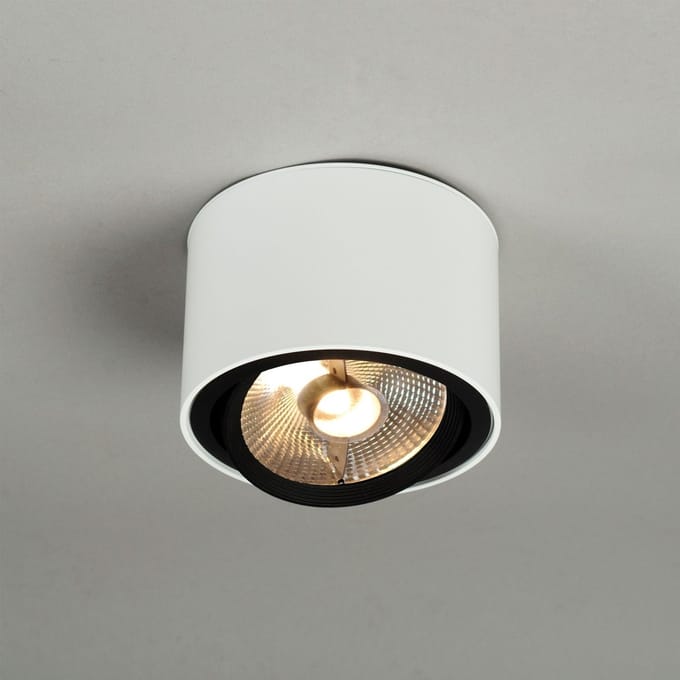 Mawa Design 111 ronde plafondlamp - wit mat