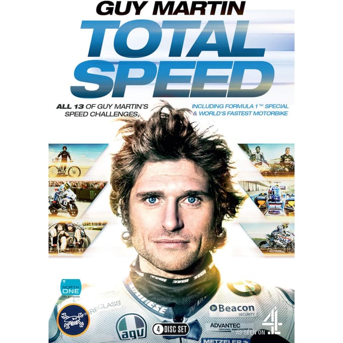 Guy Martin: Total Speed Boxset (Series 1/2/3 and F1 Special)