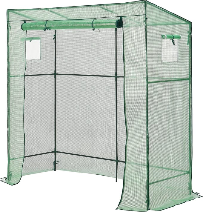 Tuinkas Vlaardingen kweekkas 198x78x180-200 cm groen
