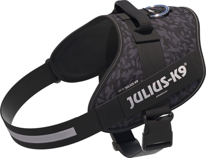 Julius-K9 IDC Powertuig - Hondentuig - 2XL - Maat 3 - Night Camo