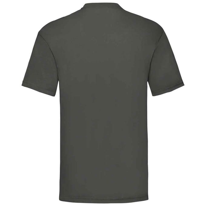 Fruit of the Loom Heren Valueweight T-Shirt (Licht Grafiet)